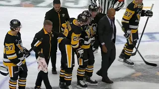 John Ludvig Knocked Out - Fan Footage  - Pittsburgh Penguins Vs Dallas Stars - October 24th, 2023