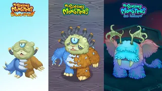 ALL Dawn of Fire Vs My Singing Monsters Vs The Lost Landscapes Redesign Comparisons ~ MSM