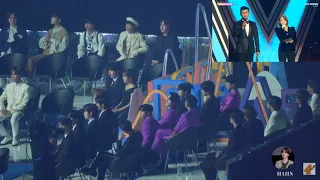 191116 Idols reaction to BTS Most Loved Artis VLIVE AWARDS