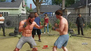 UFC 4 - Khabib vs. Ben Ascren - Backyard Fight - Crazy UFC 👊🤪