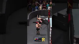 WWE 2k20 Broke Lesnar VS Kane VS Goldberg | WWE best fight 2k20 - Wwe fight short- 14