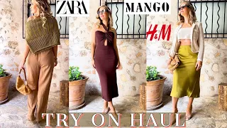 Spring Try On Haul | H&M, Zara + Mango