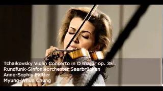 Anne-Sophie Mutter plays Tchaikovsky Violin Concerto (audio)