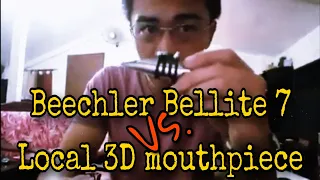 Beechler bellite 7 comparison to Tom Tuko's "D'Martin" 7* custom 3d Mouthpiece