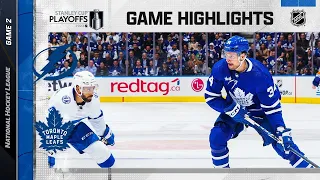 Lightning @ Maple Leafs; Game 2, 4/20 | NHL Playoffs 2023 | Stanley Cup Playoffs