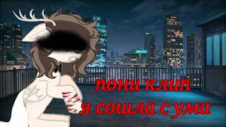 [пони клип] ~ я сошла с ума ~