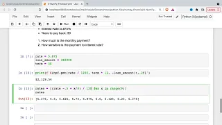 Calculate & Analyze Loan Payments with Python NumPy Financial pmt Function