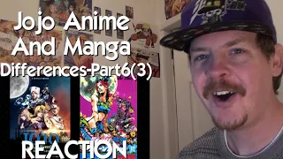 JoJo Anime & Manga Differences Part 6 - Stone Ocean (25-38) REACTION