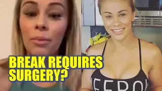 Paige Vanzant reveals the extent of her broken arm | Game over?