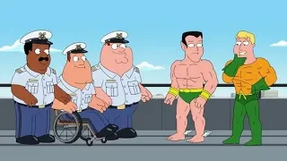 Aquaman Shows Off to Peter - Family Guy