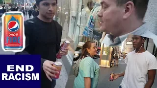 End Racism with Pepsi fire!(social experiment)Gonewrong