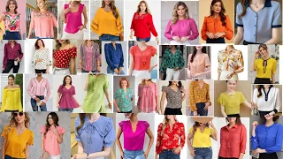 100+Mais de novos designs de blusa para blusa feminina chique 2024