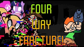 FNF - Four Way Fracture But Pibby Characters Sing It! (Troubled Glitches ROUND 2!)