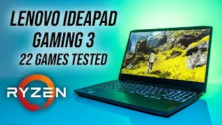 Lenovo IdeaPad Gaming 3 (Ryzen 4600H/1650 Ti) 22 Game Test!