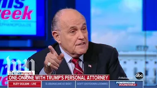 Giuliani's new defense for Trump: Even if it's true, it's not a crime