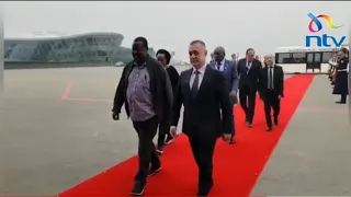 Prime CS Mudavadi arrives in Baku, Azerbaijan for a 3-day official visit