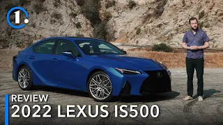 2022 Lexus IS 500 F Sport Performance: First Drive Review - V8 is Back!