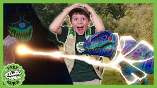Watch Out! The Dinomaster is Stealing the Dinos! | T-Rex Ranch Dinosaur Videos for Kids
