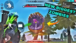 defeat boss zombie get free diamonds | Biggest Zombie In Free Fire History | free fire new mod