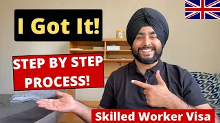 Finally, I Got Tier 2 Skilled Worker Visa 🇬🇧| Step By Step Process Explained