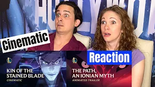 League of Legends Cinematic Reaction The Path, an Ionian Myth and Kin of the Stained Blade