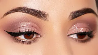 EASIEST Monotone Mauve Cut-Crease Ever Created!!