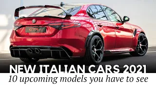 10 Upcoming Italian Cars in 2021: An Elegant Mix of Driving Pleasure and Style