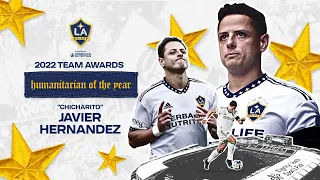 2022 LA Galaxy Humanitarian  of the Year: Javier "Chicharito" Hernández
