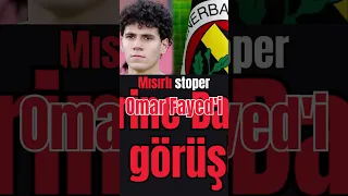 Fenerbahçe Mısırlı Stoper Omar Fayed’i renklerine bağlıyor