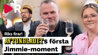 Riks firar: Aftonbladet har fått sitt första Jimmie-moment