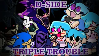 Universe Confront (Triple Trouble D-Side but A EXE's and Skyverse Cover) FNF COVER