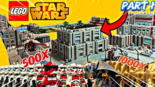 Lego Star Wars 500 Clones VS 1000 Droids MOC Review