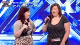 Ablisa (PUNCH IN FACE) The X Factor Audition (Full Version)