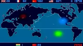 Nuclear Detonation Timeline "1945-1998"