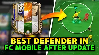 WE FOUND THE BEST DEFENDER OF FC MOBILE AFTER GAMEPLAY UPDATE 😱 ABSOLUTE WALL 🧱 BUY THIS CB ASAP!