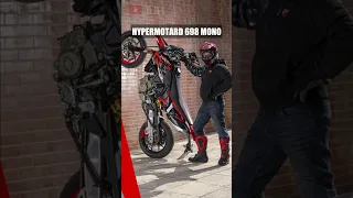 2024 Ducati Hypermotard 698 Mono - the most powerful single cylinder supermoto #shorts #ducati