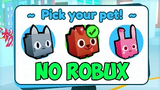 Starting Over As A Noob With No Robux In Roblox Pet Simulator X