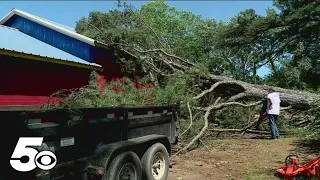 Significant damage made to Cedarville fire station after severe storms