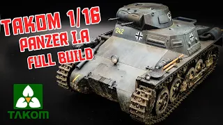 Takom 1/16 Panzer I - Full Build