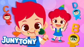 Vitamin Song | Fruits and Vegetables for Kids | Preschool Song | JunyTony