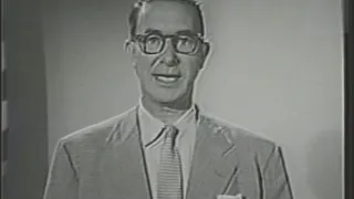 Adlai Ewing Stevenson II [D-IL] 1956 Campaign Ad  “How's that again, general : Taft-Hartley"