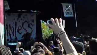 Motionless In White "If It's Dead, We'll Kill It" Live 2014 Vans Warped Tour Mesa, AZ
