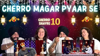 Punjabi Reaction on Cherro Shayari~10 Funny Poetry Show~Hass Hass Ke Hue Behaal @SajjadJaniOfficial