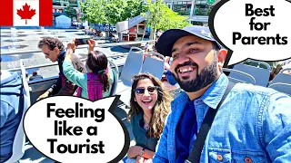 Toronto City Tour In a HOHO Bus | Most Touristy Thing You Can DO in Toronto | Canada Hindi Vlog 🇨🇦