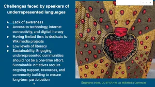Engaging With Underrepresented Languages | #Wikimania2023
