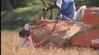 whole straw combine harvester