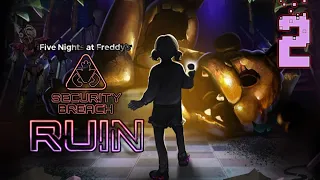 R̷͈̈́̌U̸̡͈͊I̵̡͑̄N̸̥̣̒̎  (2/3) - Best Ending | FNAF: Security Breach Ruin | First-Person Horror