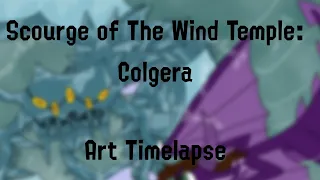 Scourge of The Wind Temple -  Art Timelapse