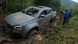 Mercedes XClass OFF ROAD TURKIYE BLACKSEA | THE MOST CRAZY X CLASS