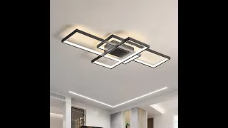 90CM Rectangle Modern LED Ceiling Lights for Living Room Bedroom